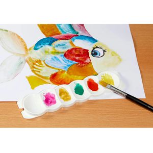 Produktbild für Mischpalette Eberhard-Faber 579931, 6 Mulden