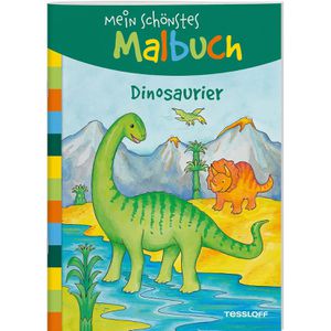 Malbuch Tessloff Mein schönstes Malbuch, Dinos