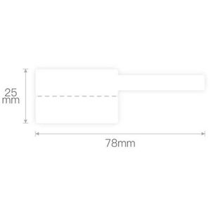 Produktbild für Thermoetiketten Niimbot A2K88388601, weiß