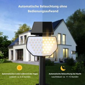 Produktbild für Gartenstrahler Lepro wasserdicht, mit 1W LED