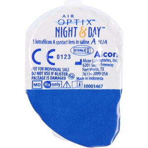 Produktbild für Kontaktlinsen AirOptix Night&amp;Day Aqua, -6,50