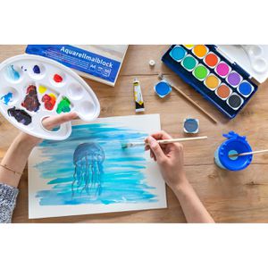 Produktbild für Aquarellpapier Idena 68162, Block, A4