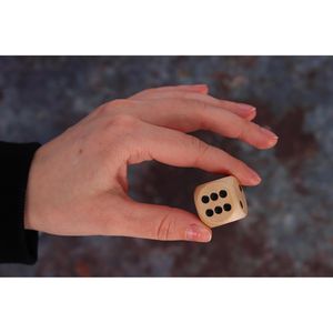 Produktbild für Würfel Philos 7002, Holzwürfel, braun