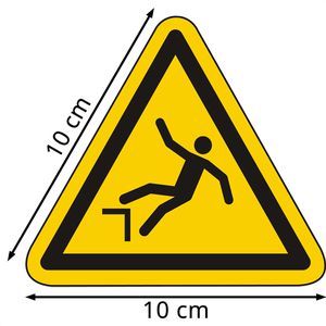 Produktbild für Hinweisschild Abtec ISO 7010 W008, Folie