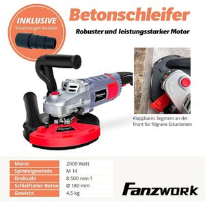 Produktbild für Betonschleifer FANZWORK HG0001