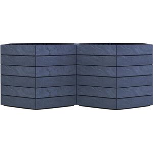 Produktbild für Hochbeet Garantia Ergo Vario 1 Stone, Kunststoff