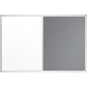 Kombitafel Franken CB300212 X-tra!Line, 2 in 1, grau / weiß