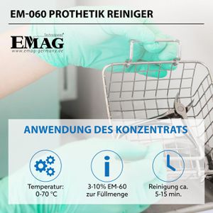 Produktbild für Ultraschallreiniger Emag EM-060 Prothetik Reiniger