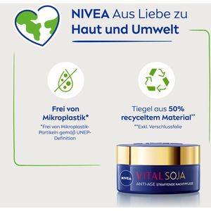 Produktbild für Nachtcreme Nivea Vital Soja Anti-Age Straffende Nachtpflege