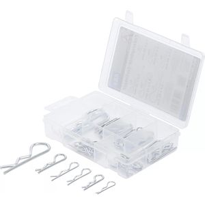 Produktbild für Federstecker BGS-technic 88134, aus Stahl, Sortiment
