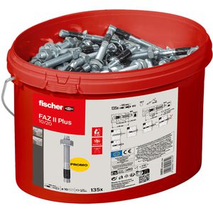 Produktbild für Schwerlastdübel Fischer FAZ II Plus 10/20 gvz