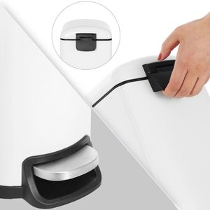 Produktbild für Mülleimer Songmics LTB10WT, weiß