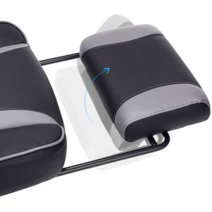 Produktbild für Gaming-Stuhl Songmics OBG073B03, mit Fußstütze