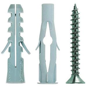 Produktbild für Schrauben-Dübel-Set Fischer 533629, SOS-Box Dübel S
