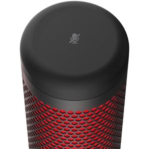 Produktbild für Mikrofon HyperX QuadCast, rot/schwarz