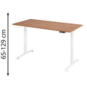 Schreibtisch Böttcher-AG Base Lite, asteiche / weiß