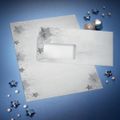 Zusatzbild Weihnachtsbriefpapier Sigel DP248 Frozen Stars