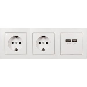 Produktbild für Tischsteckdose McPower Flair, mit 0,15m Kabel