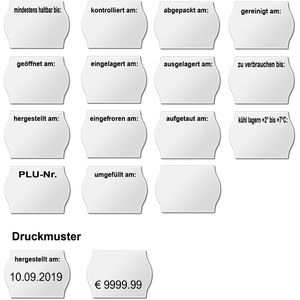 Produktbild für Preisauszeichner METO Classic M 2026, HACCP-Kit