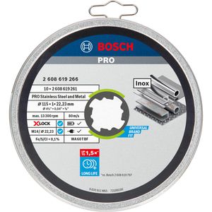 Produktbild für Trennscheibe Bosch PRO Stainless Steel, X-Lock