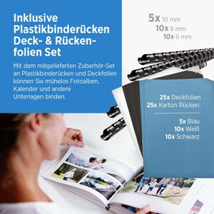 Produktbild für Bindegerät Genie CB 850, A4, manuell