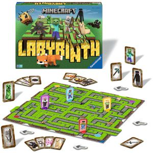 Produktbild für Brettspiel Ravensburger 24684, Minecraft Labyrinth