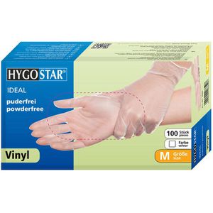 Produktbild für Einmalhandschuhe Franz-Mensch Ideal, transparent, 100 Stück