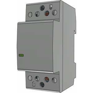 Produktbild für Installationsschütz ABB ESB25-40N-01, 2 TE, brummfrei