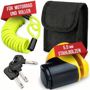 Produktbild für Bremsscheibenschloss Monzana 103461