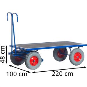 Produktbild für Handwagen Rollcart 15-05202, mit Plattform