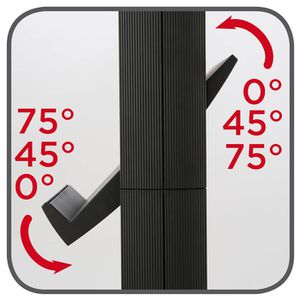 Produktbild für Prospekthalter Paperflow 255N.01, Uno, schwarz