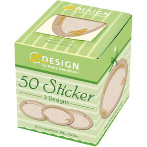 Produktbild für Sticker Zweckform 56921 Z-Design Deko-Sticker