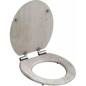 Produktbild für WC-Sitz Schütte Light Wood 80192, oval, aus Holz