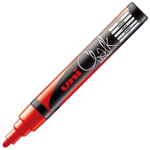 Kreidestifte uni-ball chalk PWE-5M, rot