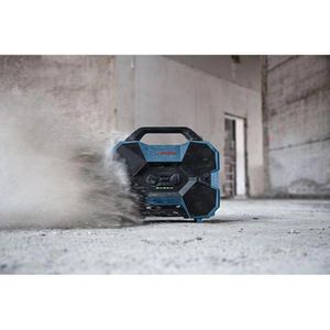 Produktbild für Bluetooth-Lautsprecher Bosch GPB 18V-6 C, blau, Akku 12V/18V
