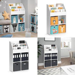 Produktbild für Bücherregal Vicco Luigi, weiß