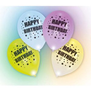 Produktbild für Luftballons Amscan 9901056, Happy Birthday Stars