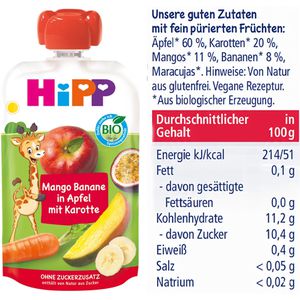 Produktbild für Fruchtpüree HiPP Früchtespaß Mixpack,100% Frucht, BIO