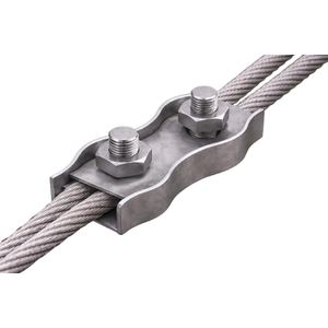 Produktbild für Drahtseilklemme Dörner+Helmer 4814444, Duplex