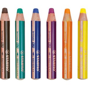 Produktbild für Buntstifte Stabilo woody 3 in 1, 8806