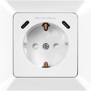 Produktbild für Steckdose LogiLink PA0331, Unterputz