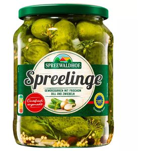 Produktbild für Gemüsekonserve Spreewaldhof Spreelinge, in Branntweinessig
