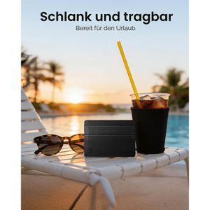 Produktbild für Kreditkartenetui Fintie Kunstleder