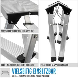 Produktbild für Klapptritt Güde GAT 2S, aus Aluminium