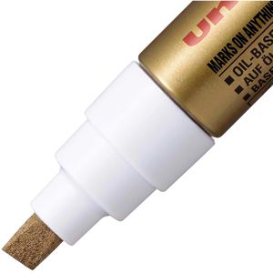 Produktbild für Lackmarker uni-ball PX-30, wasserfest &amp; permanent, gold
