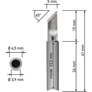 Produktbild für Lötspitze QUICK 960-K, Dauerlötspitze