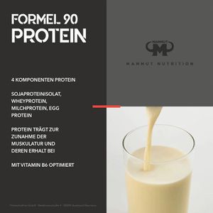 Produktbild für Proteinpulver Mammut Formel 90 Protein, 3 kg