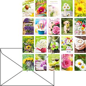 Geburtstagskarten Böttcher-AG 21236, sortiert