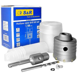 Produktbild für Bohrkrone S&amp;R 214008068, SDS+
