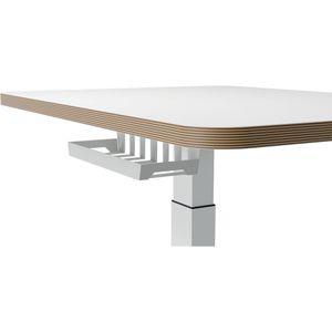 Produktbild für Schreibtisch Leitz Ergo 65340001, weiß / weiß